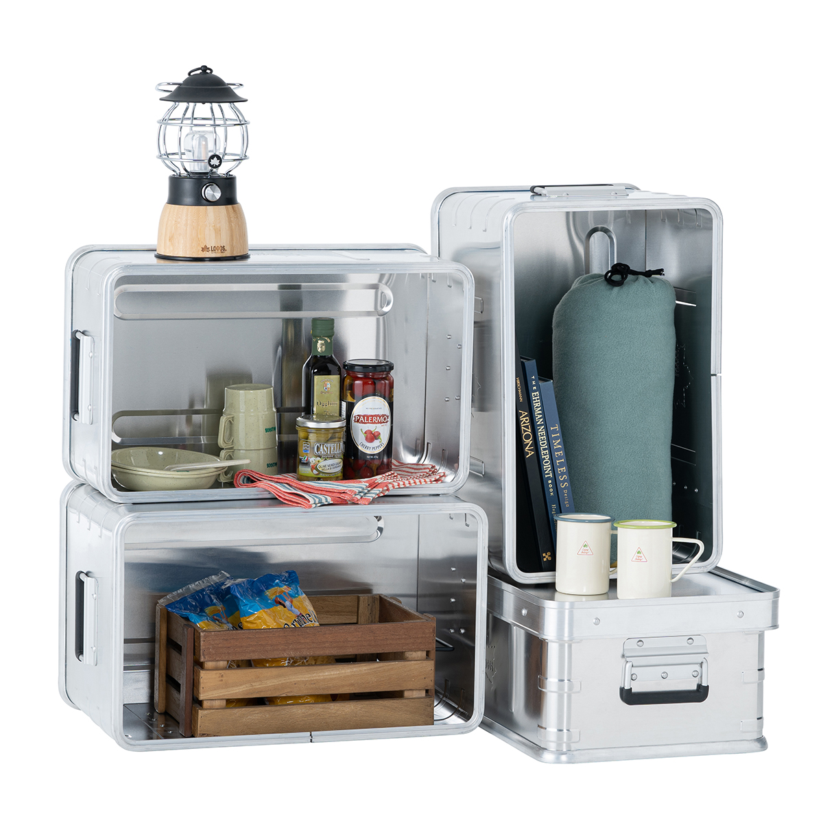 LOGOS スタックコンテナ・30（蓋付）|ギア|キャリー|コンテナ|製品情報