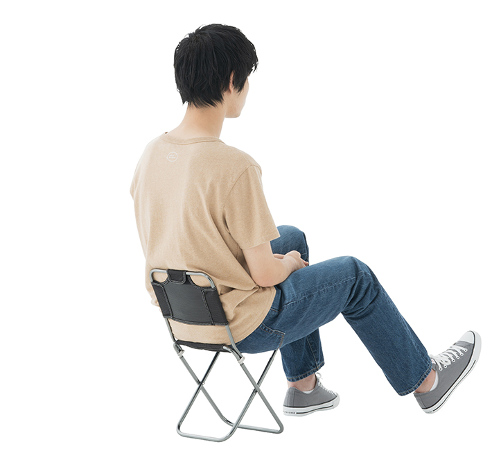 7075トレックチェア（背付）（グレー）|ギア|家具|チェア・ベンチ|製品