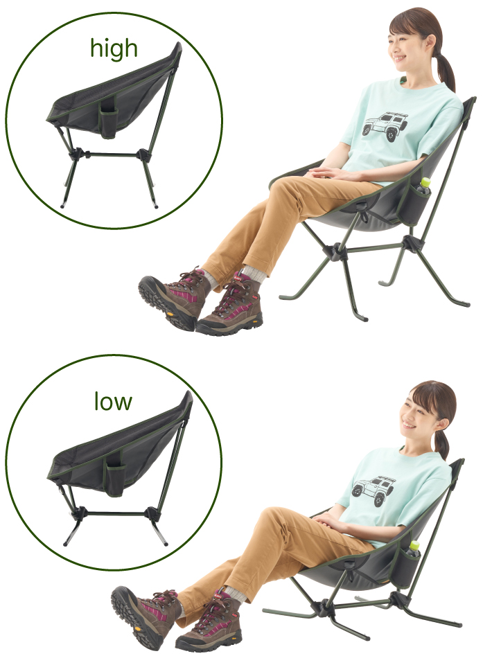 2WAY 7075コンパクトバケットチェア|ギア|家具|チェア・ベンチ|製品