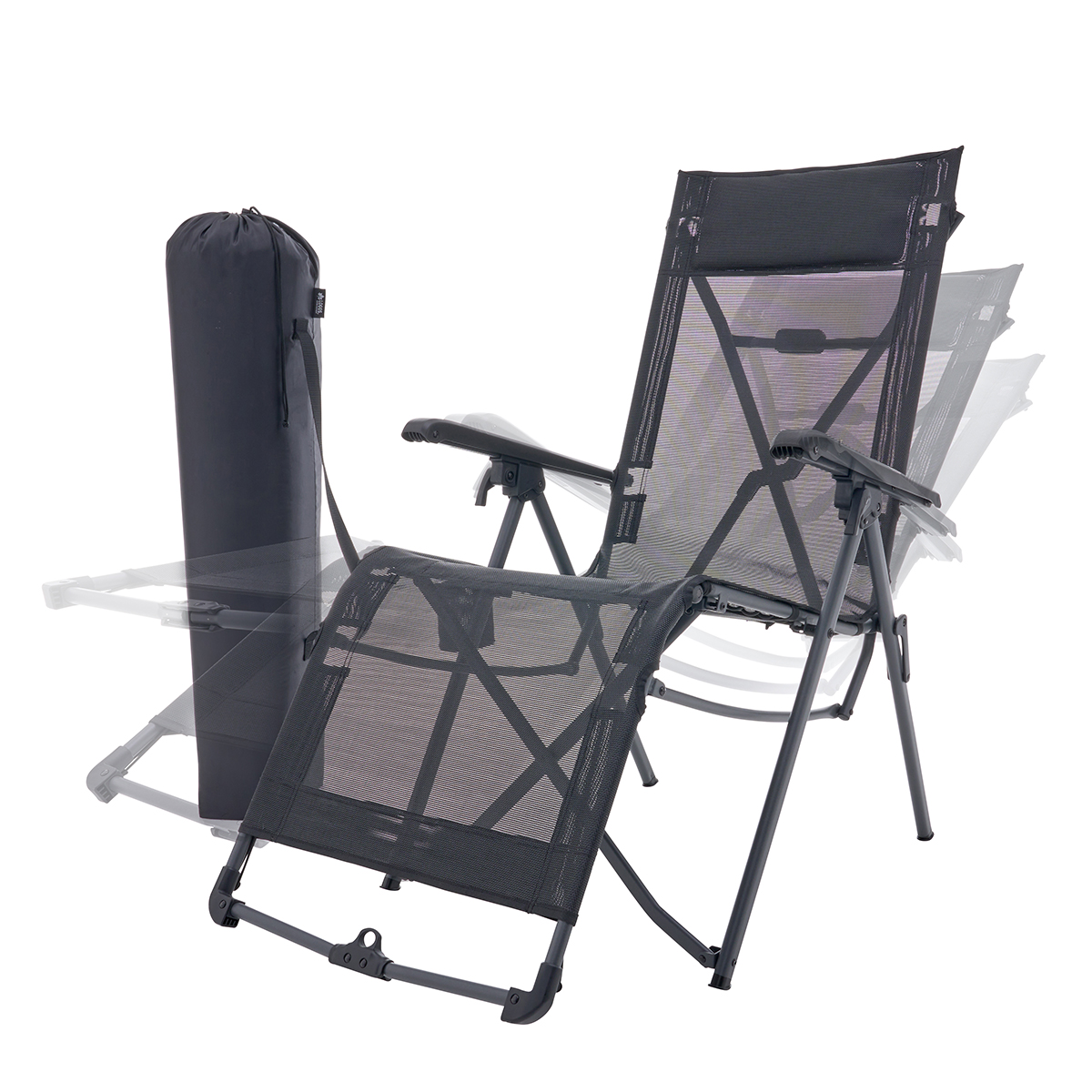 LOGOS テスリンリクライナー・コンパクト|ギア|家具|チェア・ベンチ