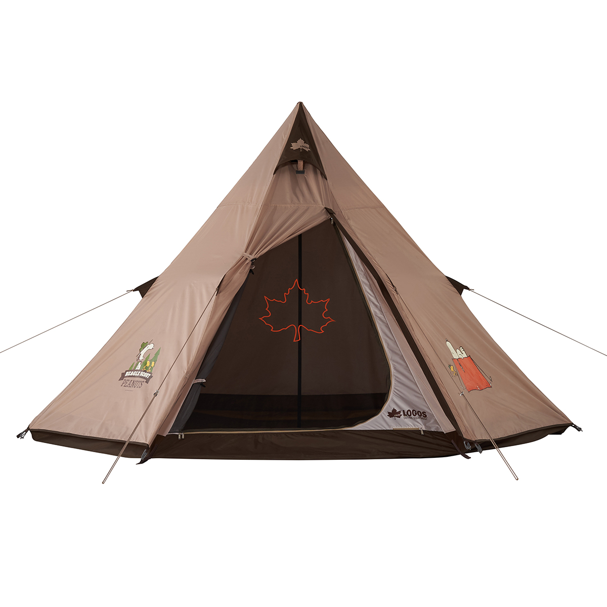 SNOOPY Tepee テント-BB|ギア|テント|ワンポールテント|製品情報