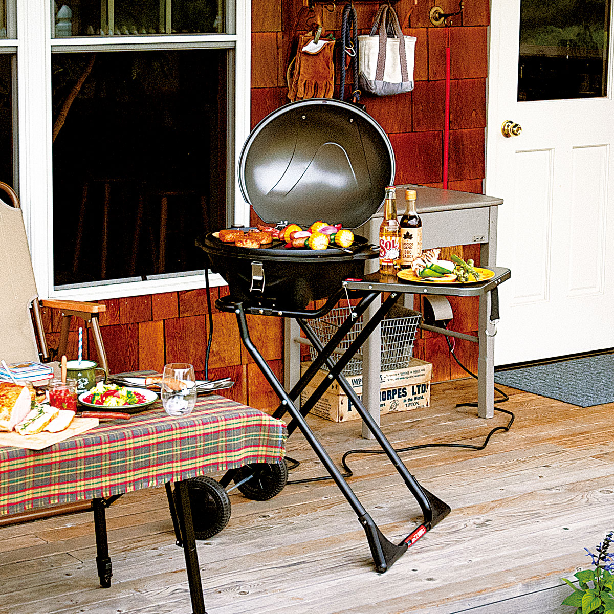 野電）エレキャン・エレグリルCHEF|ギア|グリル・たき火・キャンドル