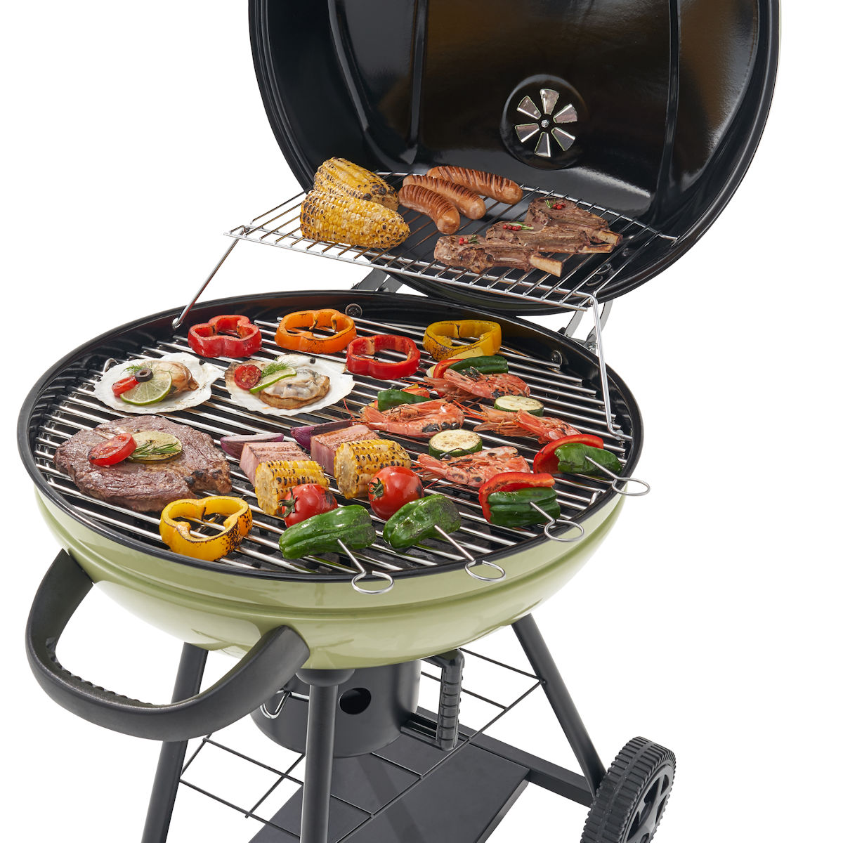 LOGOS CHEF 蓋付きガーデングリル|ギア|グリル・たき火・キャンドル