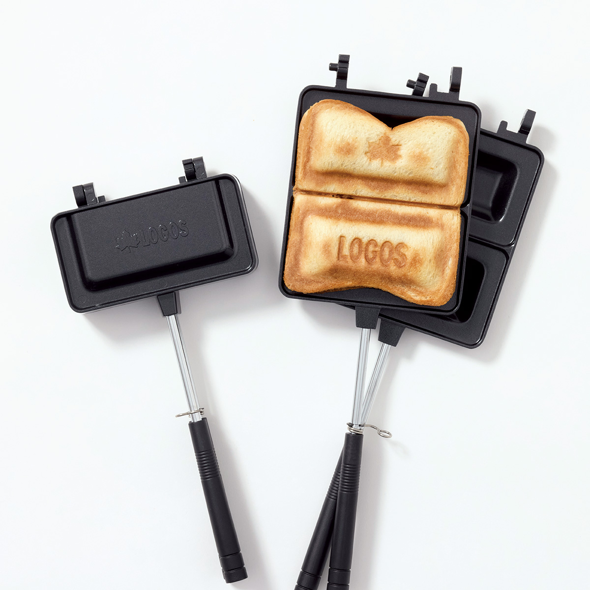 LOGOS ホットサンドパン（ハーフ）|ギア|キッチンウェア|クッカー|製品