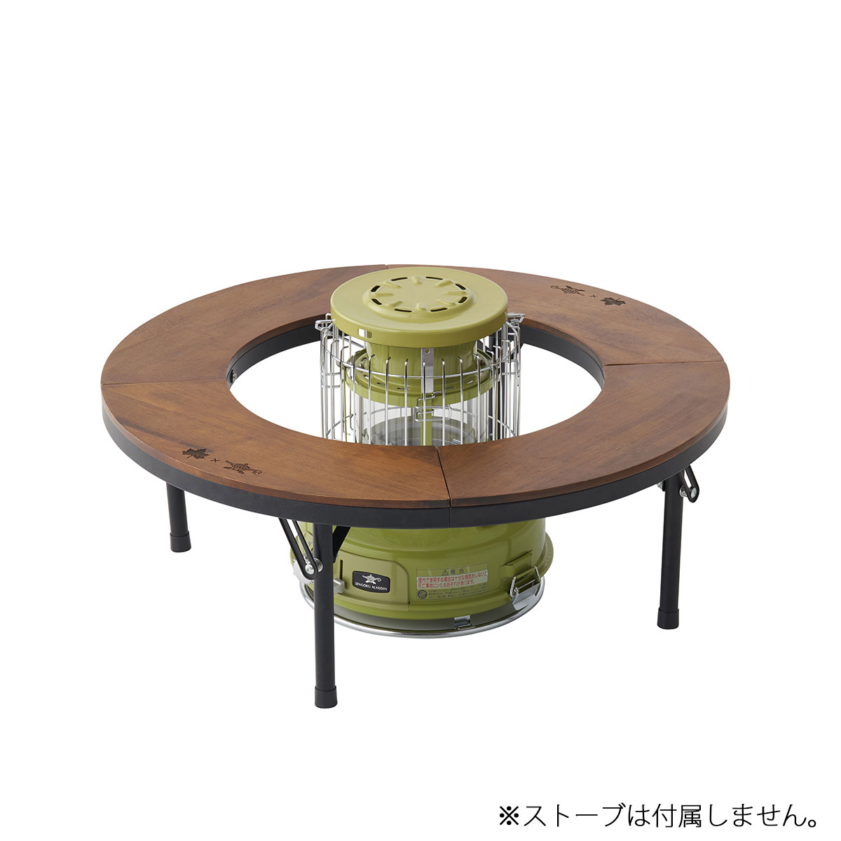 LOGOS×ALADDIN ストーブテーブル|ギア|家具|テーブル|製品情報|ロゴス