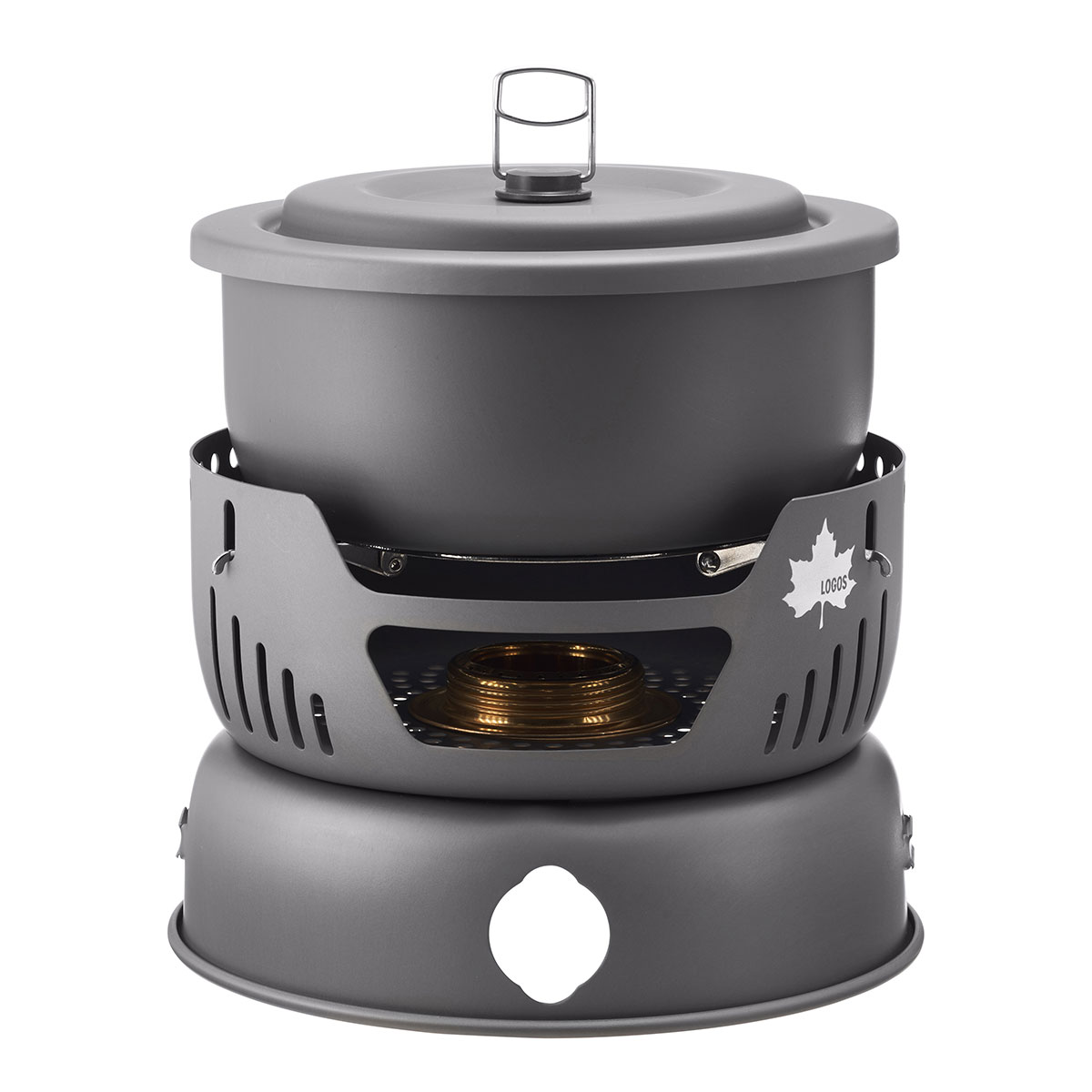 LOGOS アルコールバーナー＆クッキングセット|ギア|グリル・たき火