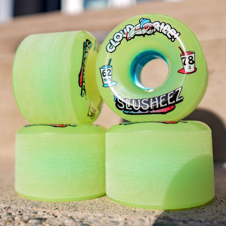 Cloud Ride Slusheez 62mm 78a Green - CalStreets BoarderLabs
