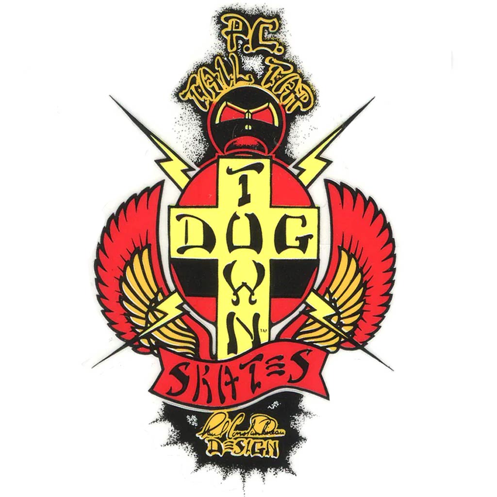 Dogtown OG PC TAIL TAP 70s Sticker 4