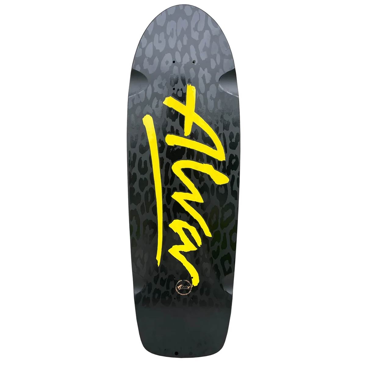 Alva Skates Lost Model Leopard Reissue Deck in Yellow