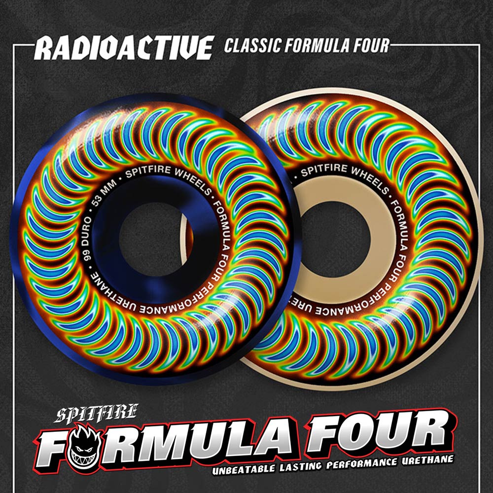 SPITFIRE FORMULA FOUR RADIOACTIVE CLASSIC 56MM
