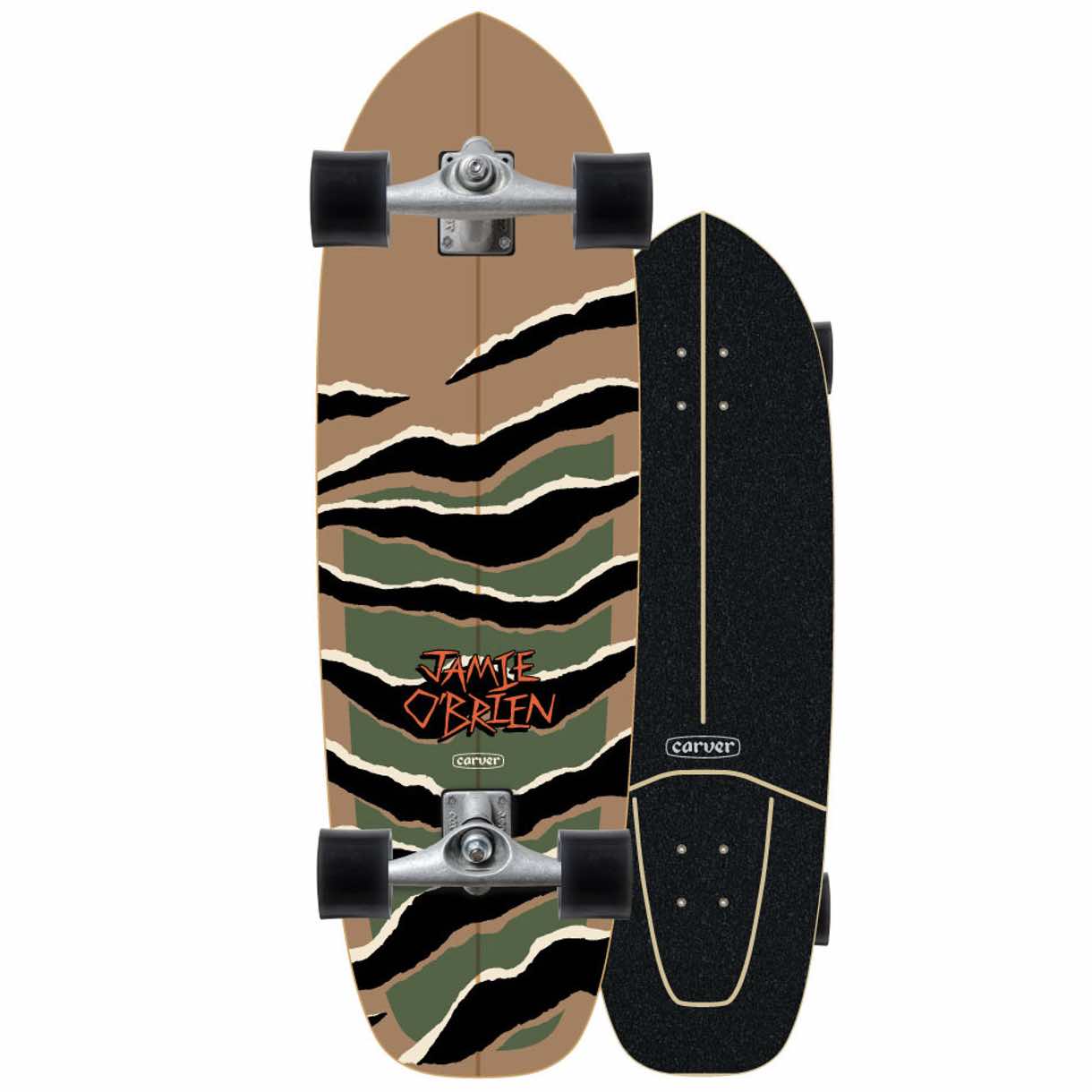 Carver JOB Camo Tiger Surfskate 33.5-inch Complete for Sale