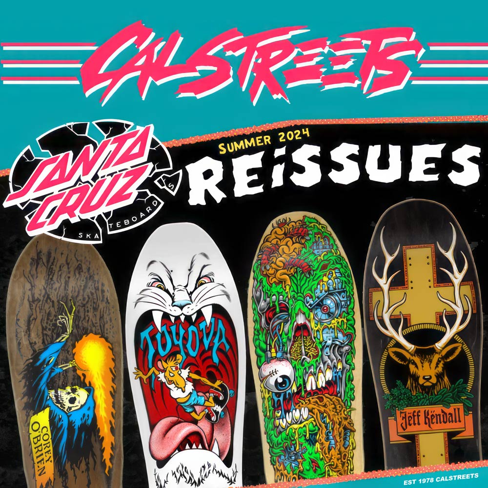 Santa Cruz Jägermeister KENDALL DEER Reissue Shaped Deck 10.18