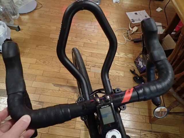 ショートDHバー】ブレーキレバー内に収まる格安の自作法！