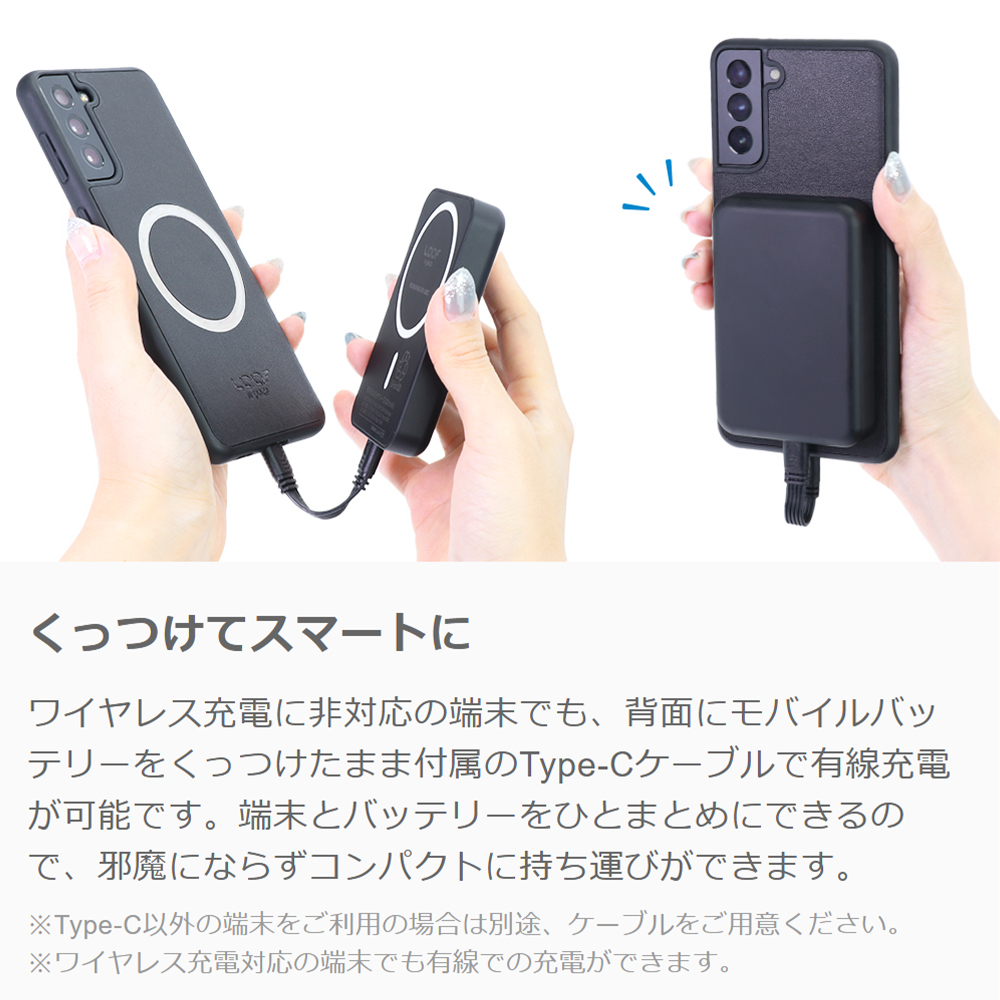 LooCo Official Shop / [ Mag+ BATTERY-SHELL ] iPhone 15 Plus