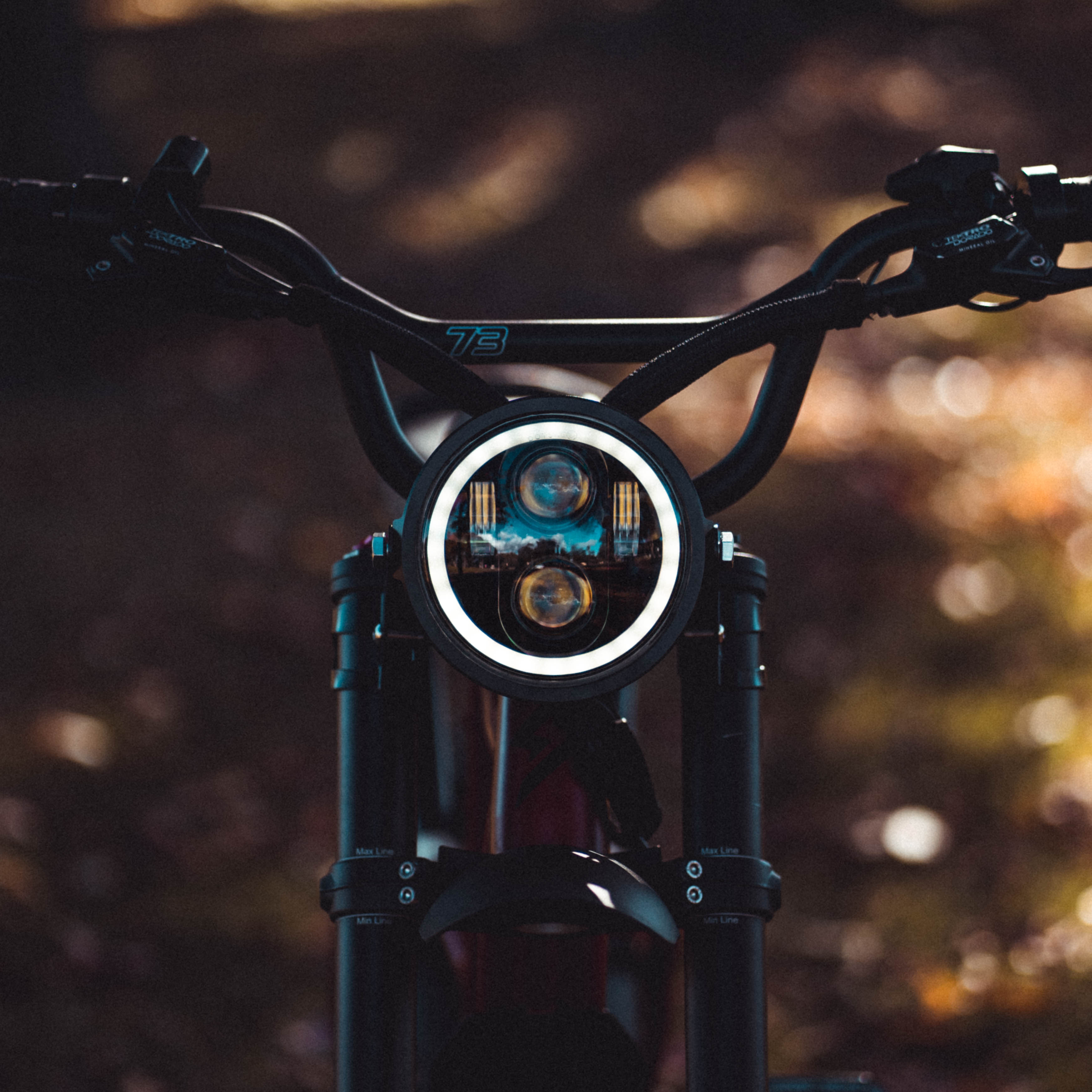 White Halo Headlights | Super73 Halo Headlights | Loomenade – Loomn