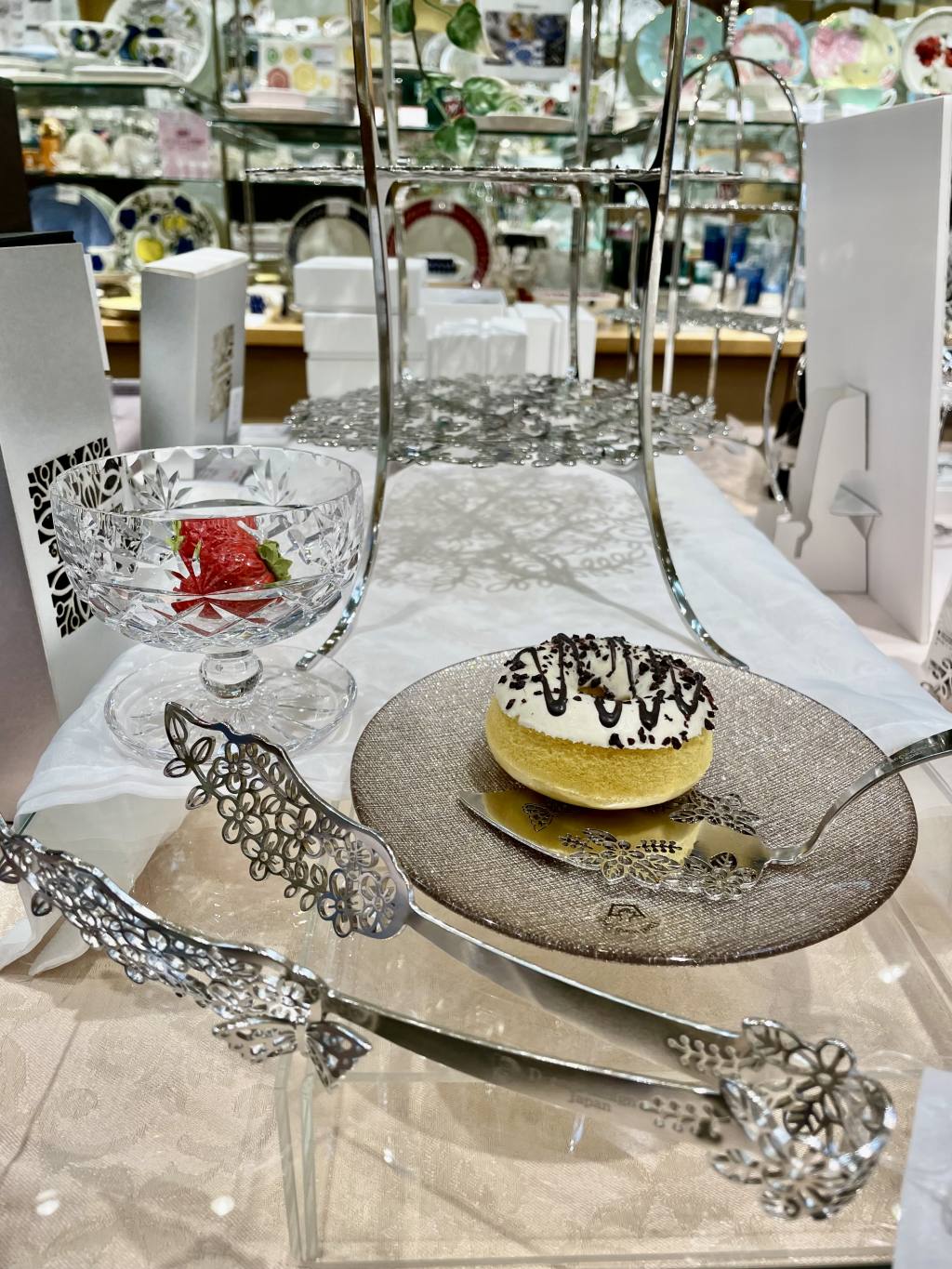 🌟煌めくステンレス製テーブルウエア ディ・エクリュデザイン