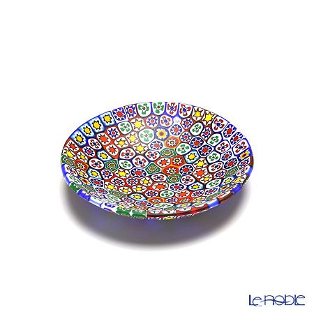 エルコーレモレッティ ミレフィオーリ プレート 8cm ゲンショク多彩