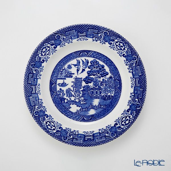 英国ヴィンテージ ウッドアンドサンズ ウィロー プレート | ブランド