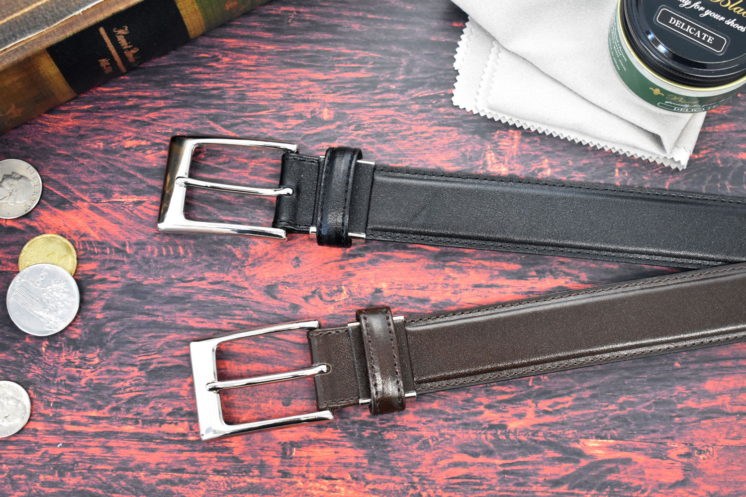 NON NICKEL（ノンニッケル） メンズベルト 「プレリーギンザ」 NB30080