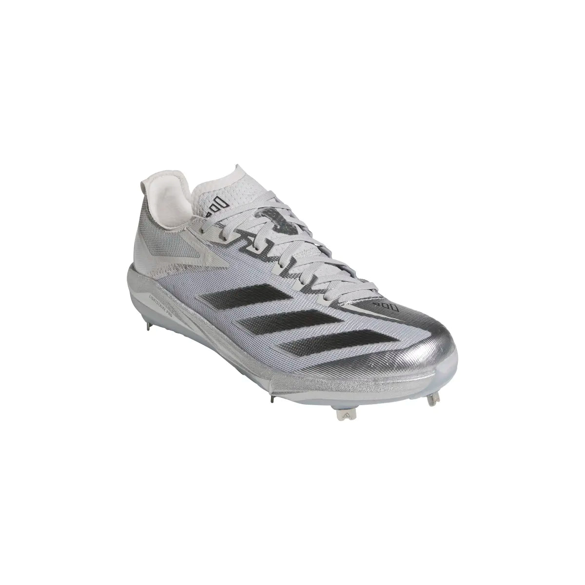 adidas Men's Adizero Electric+ Silver Speed Baseball Cleats