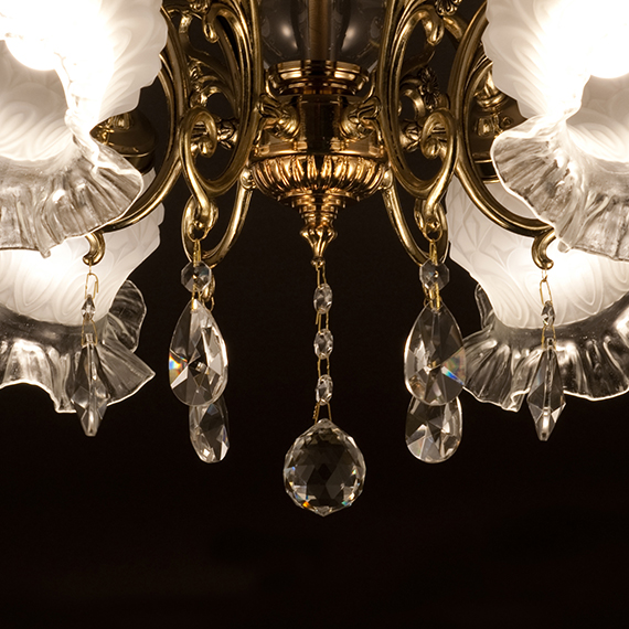 1台在庫有り AKL203-H6-211 輸入照明 スペイン製 アンティークゴールド