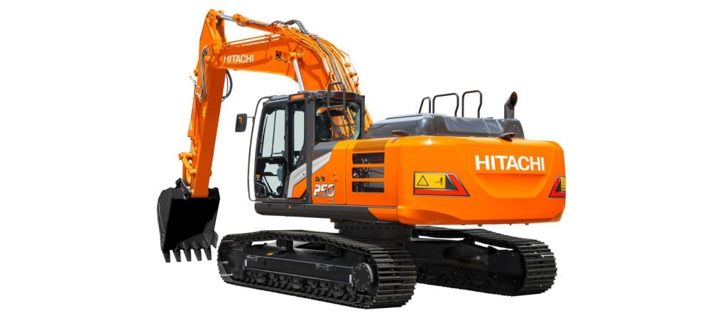 Hitachi ZX250LC-7 excavator specs & dimensions (2020 - 2026