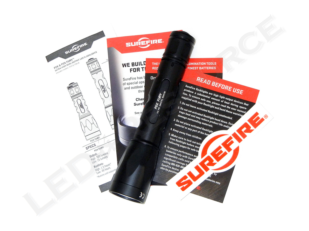 SureFire P3X Fury Review - LED-Resource