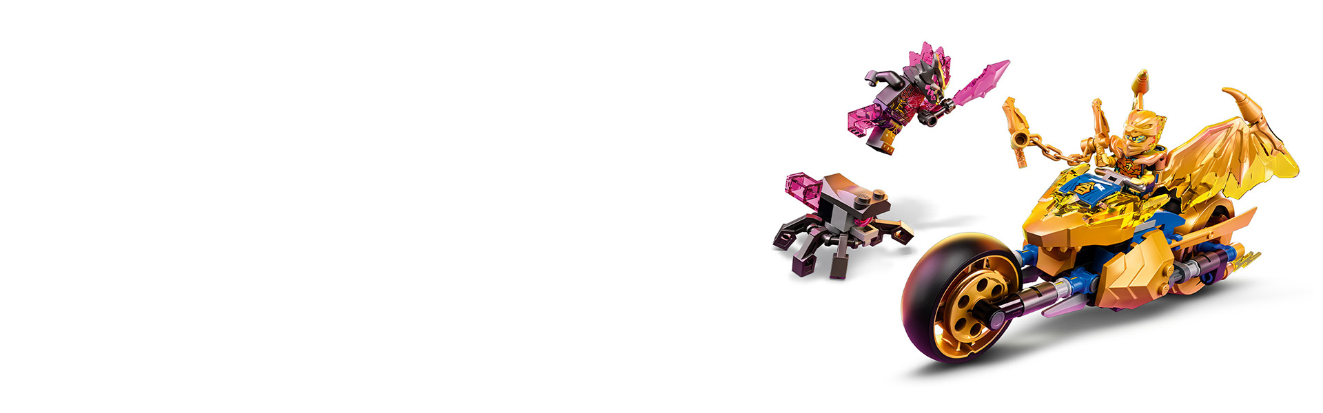 Jay's Golden Dragon Motorbike 71768 | NINJAGO® | Buy online at the