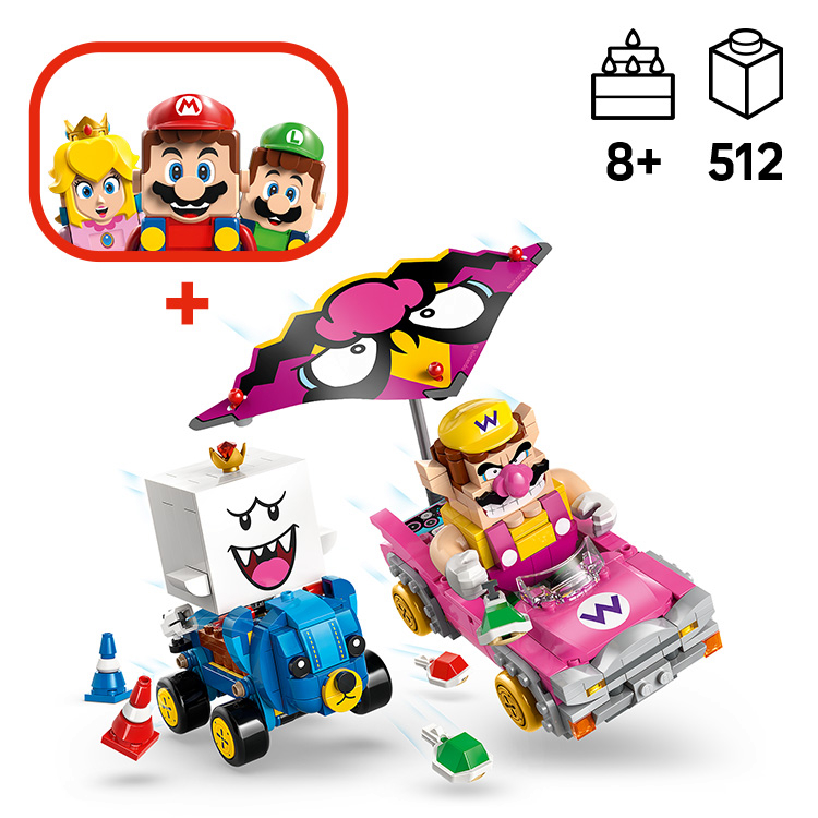 マリオカート™ – ワリオとキングテレサ 72038 | レゴ®スーパーマリオ