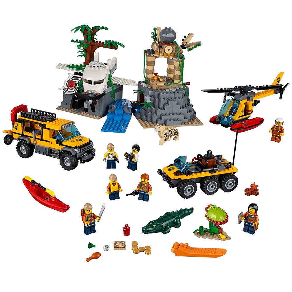 Jungle Exploration Site 60161 | City | Buy online at the Official
