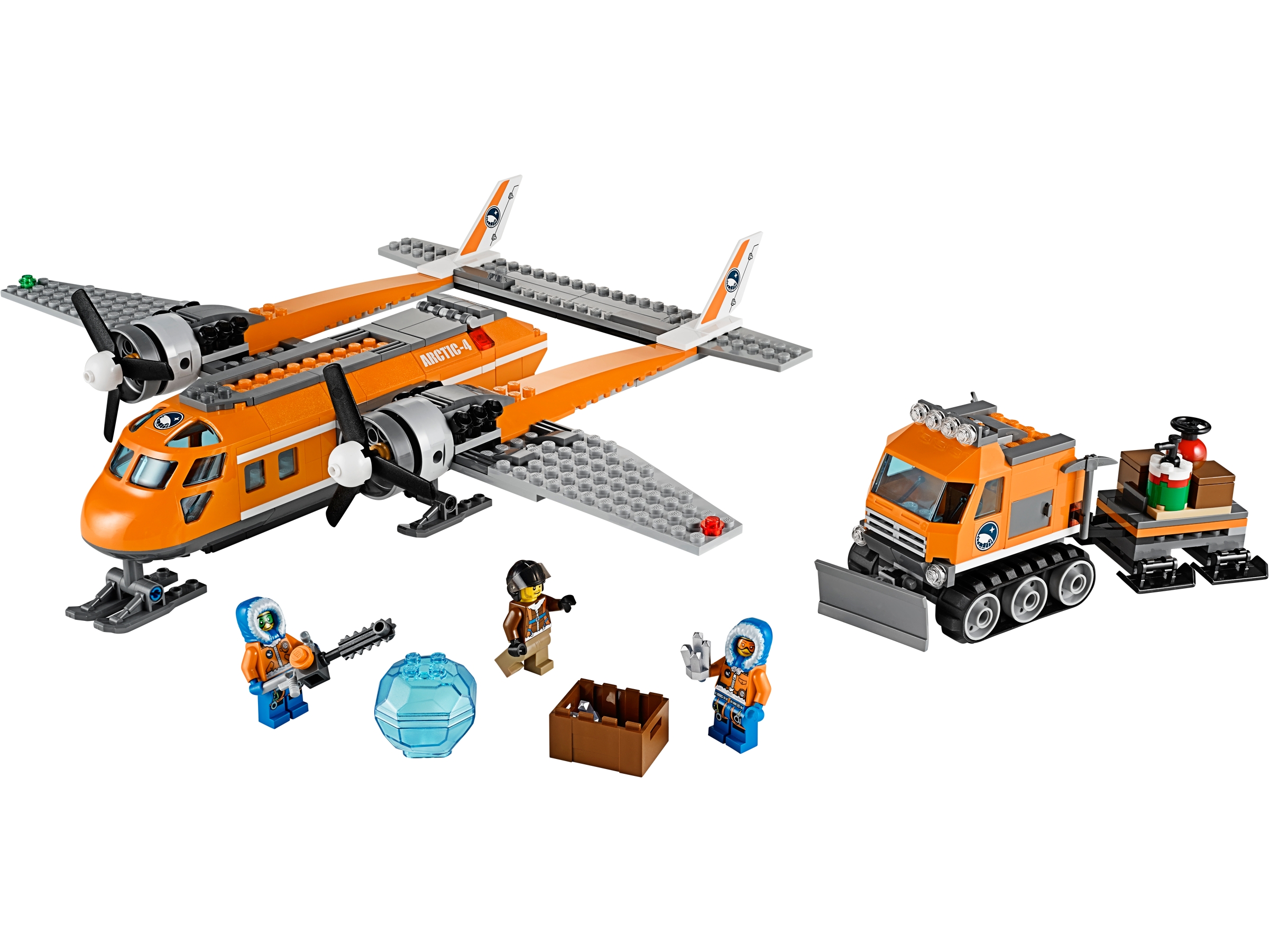 Arctic Supply Plane 60064 | City | Buy online at the Official LEGO