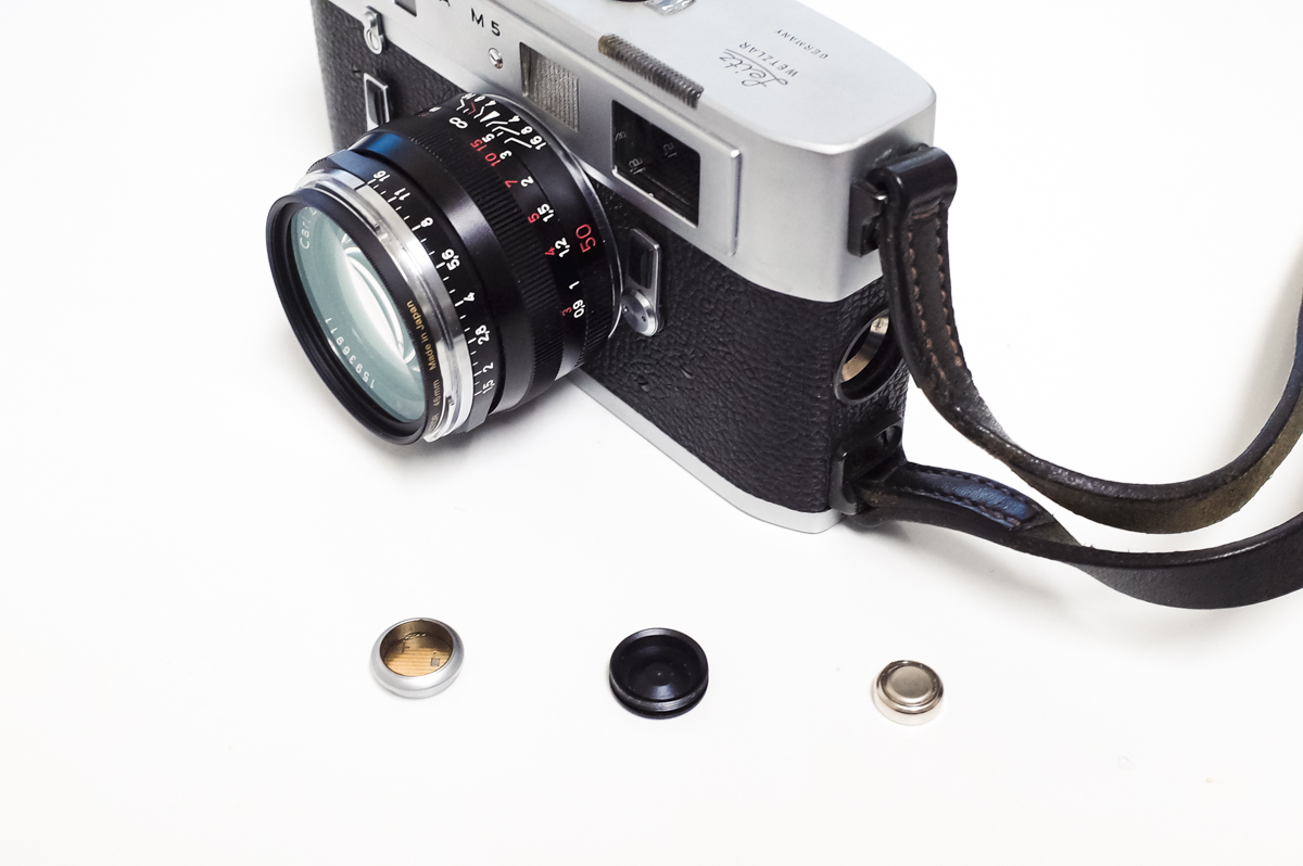 電池交換は10年に1回!? Leica M5の露出計用バッテリーを交換してみた