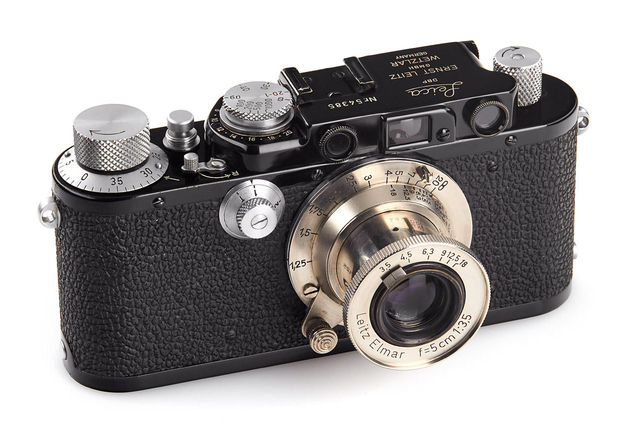 Leica IIIa syn. black/chrome * | AI_30_34801
