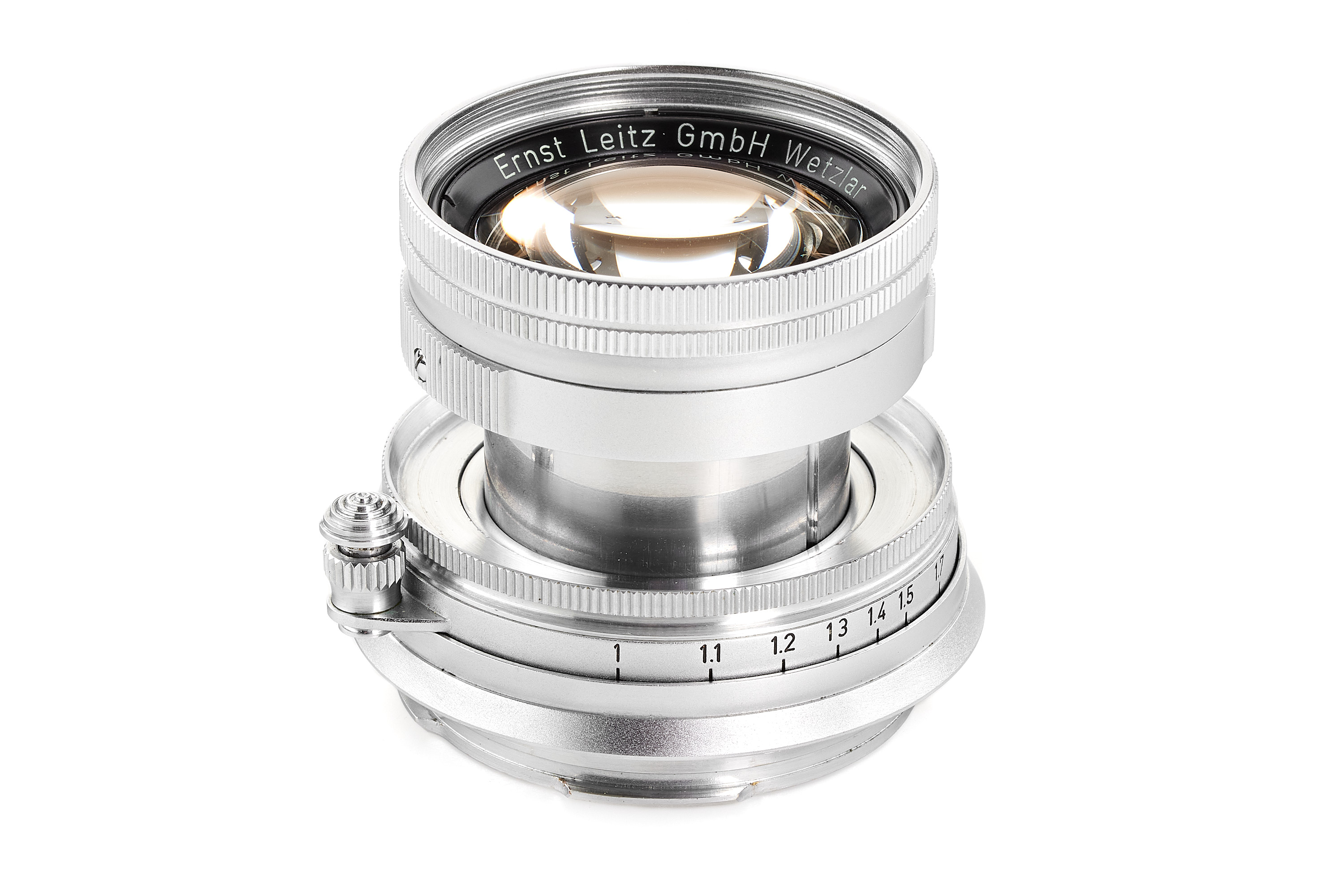 Leitz Wetzlar Summicron 5cm f2 M 沈胴 山崎磨き E. Leitz Summicron