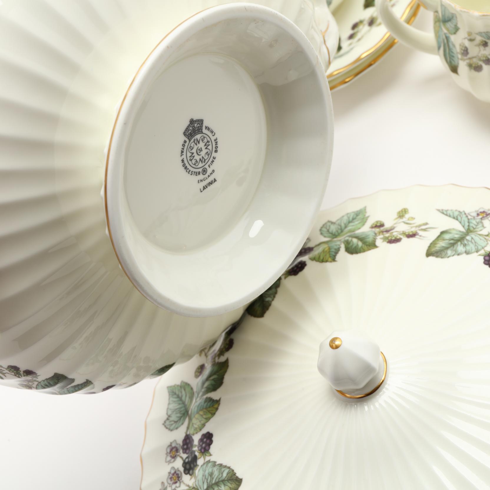 163) Piece Set of Royal Worcester 