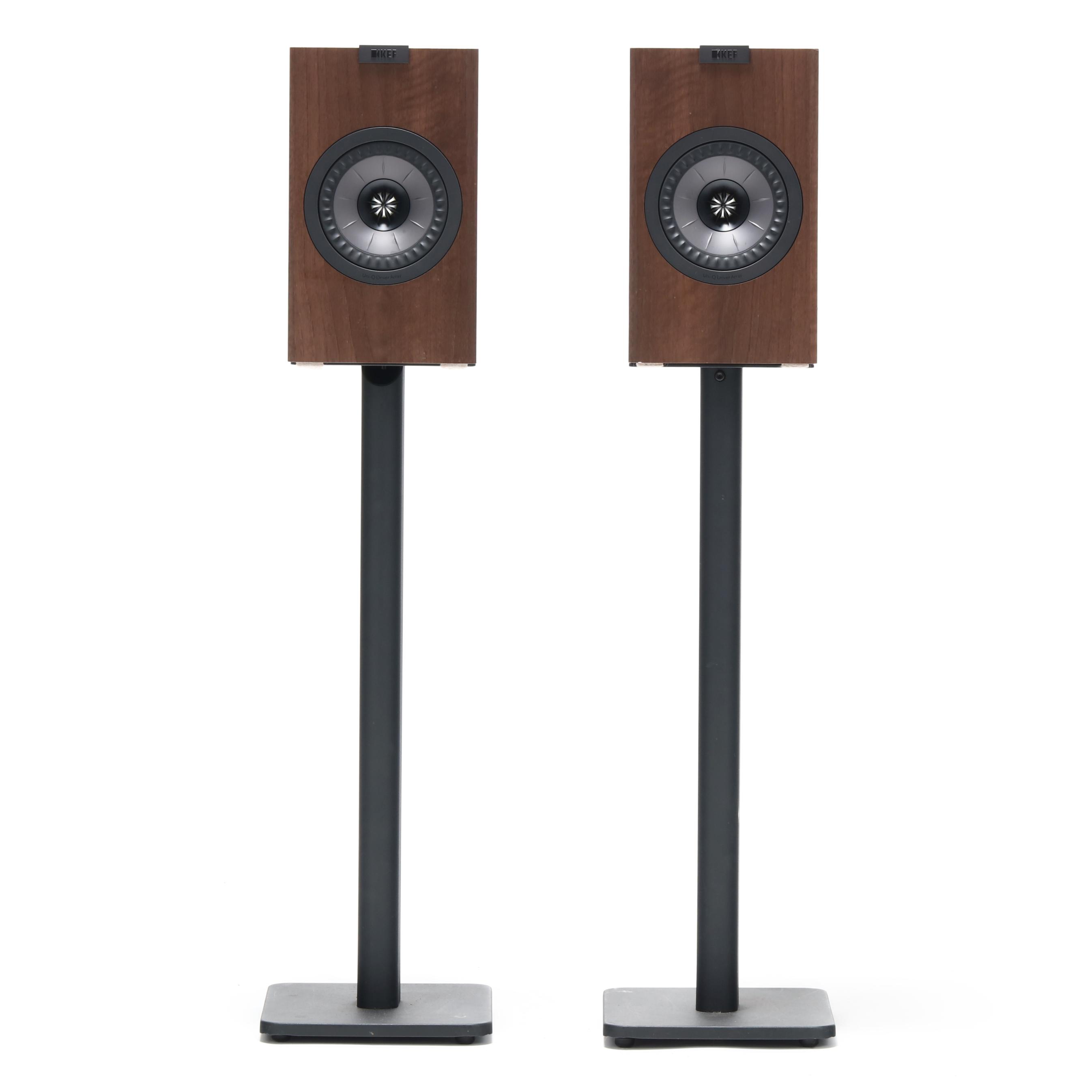 KEF Q150 Loudspeaker Pair with Speaker Stands (Lot 4342 - Modern