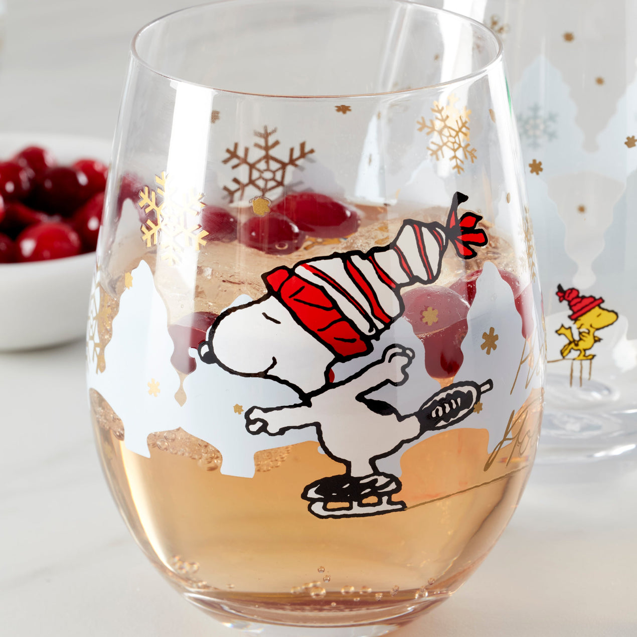 Snoopy Skating Christmas Tumblers - Set Of 4 – Lenox Corporation