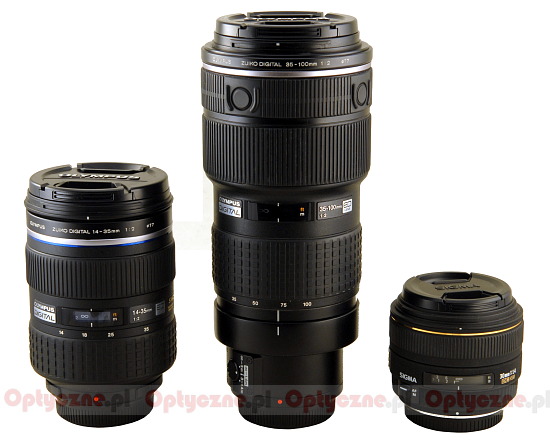 Olympus Zuiko Digital 35-100 mm f/2.0 review - Build quality