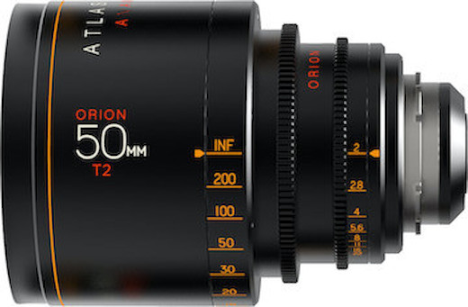 Lensrentals.com - Rent a Atlas Orion 50mm T2 2X Anamorphic Prime (PL)