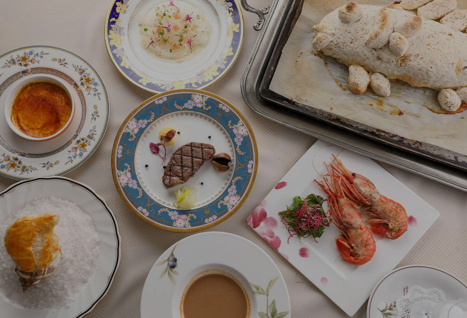 山形、酒田の誕生日・記念日ディナーにフレンチのコース料理がおすすめ