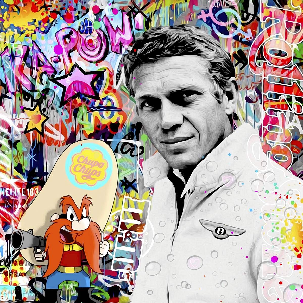 Getaway (Steve McQueen) by #Onelife183 - Labyrinth Art Gallery