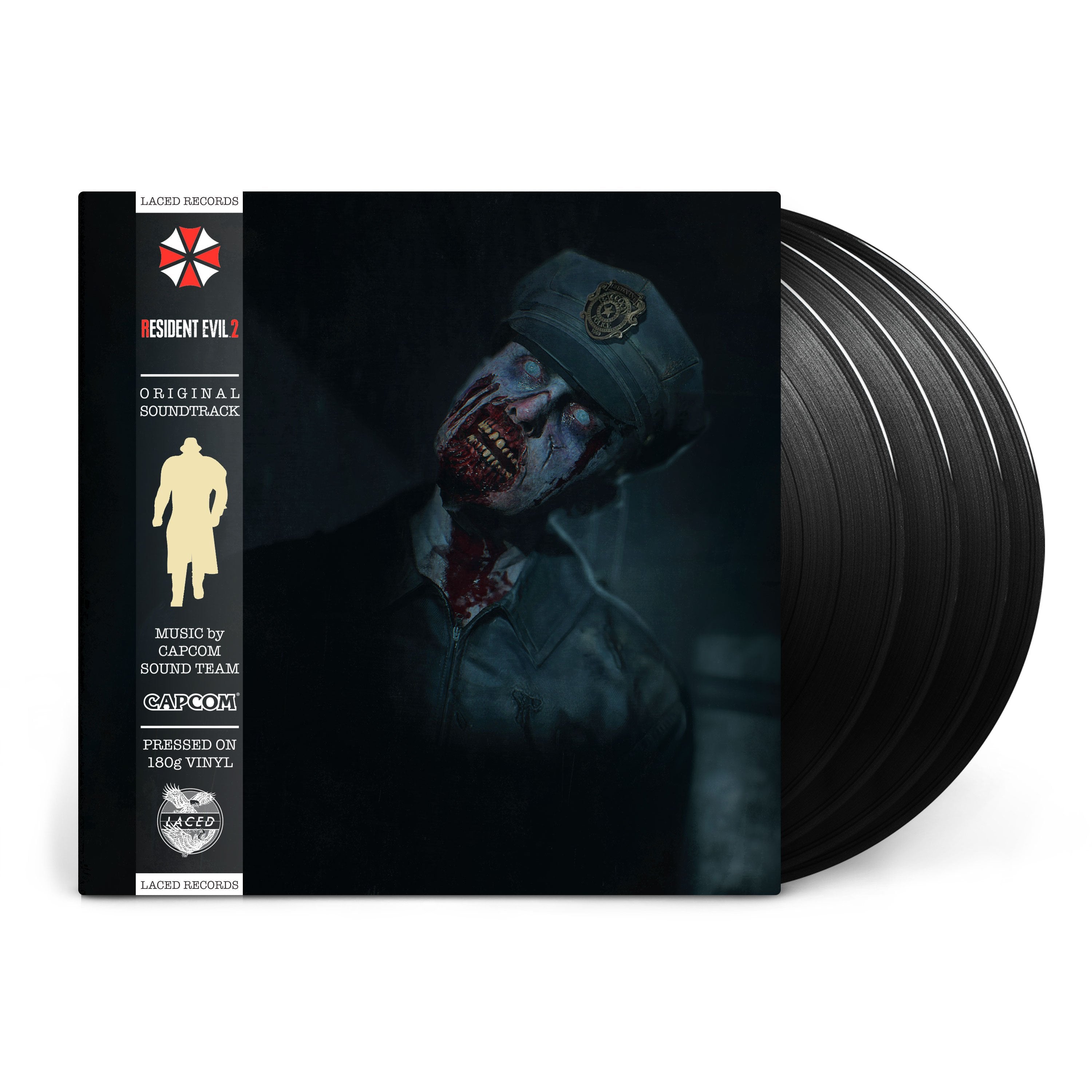 Resident Evil 2 (2019) (Standard Edition X4LP Boxset) – Laced Records