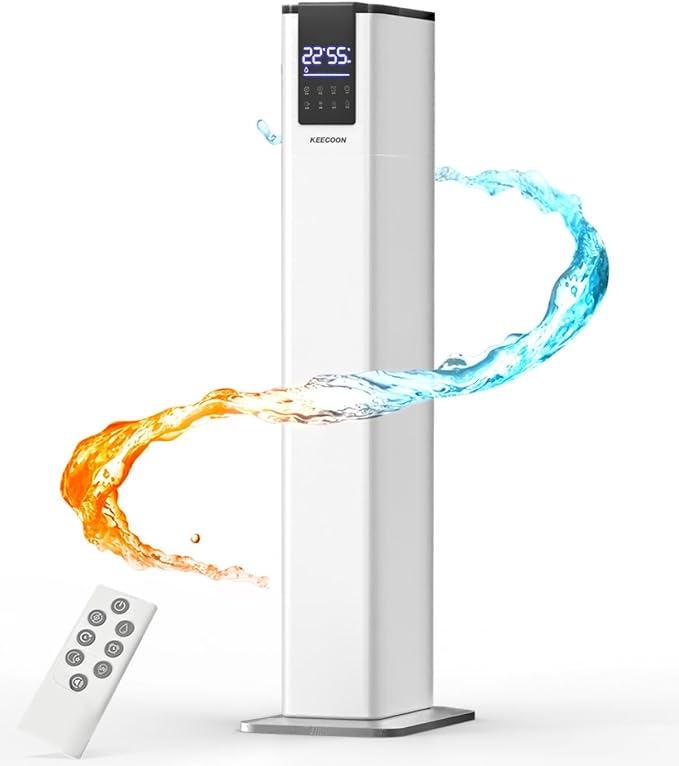 KC-MH-2301W 加湿器 スチーム式 加熱式 +超音波式 加湿器. 大容量13L