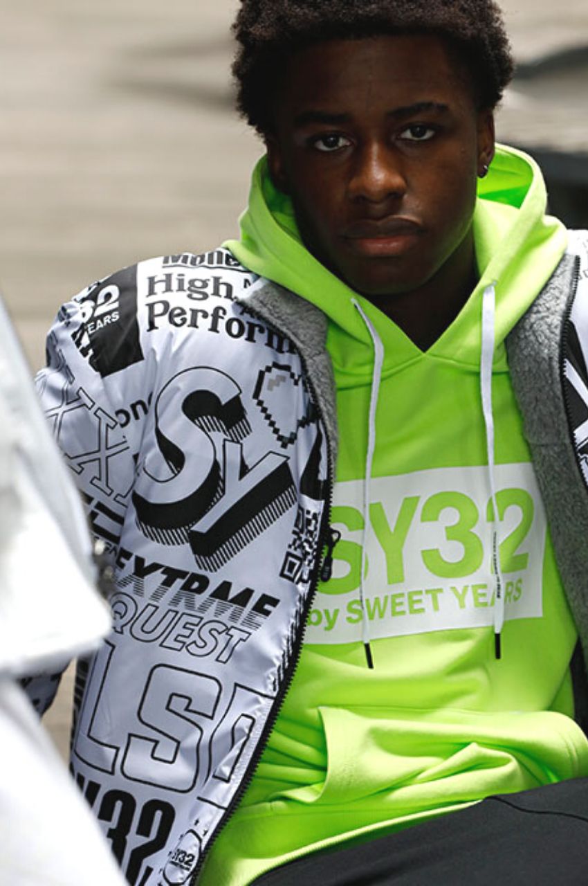 SY32 by SWEET YEARS - POLARTEC REVERSIBLE BR /ポーラテック