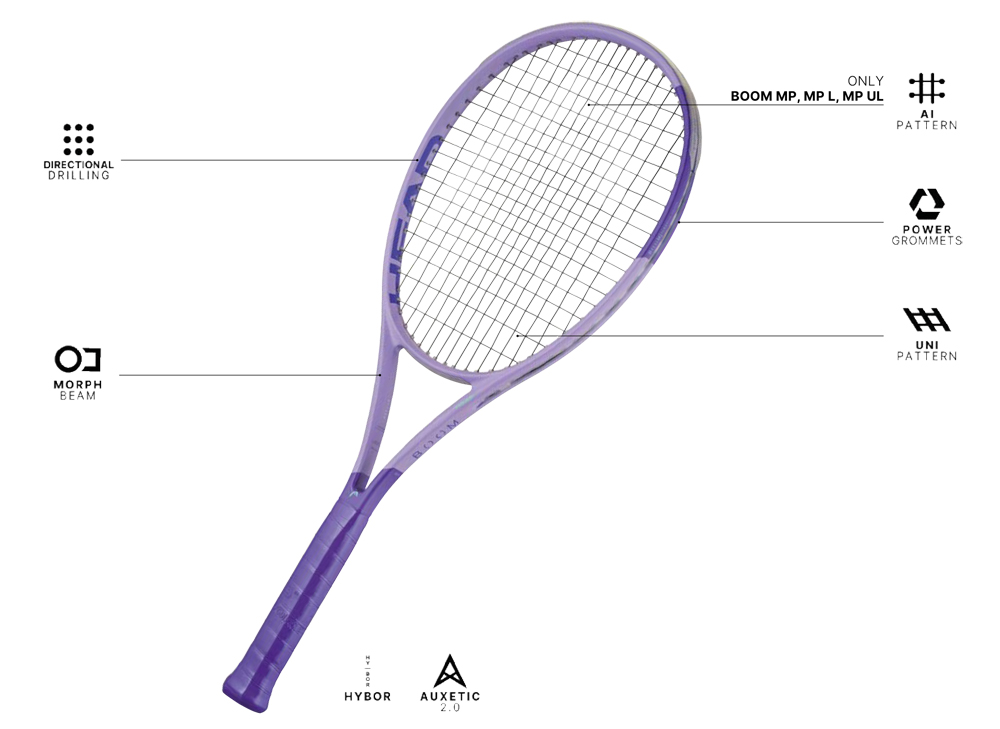 予約品☆2026年モデル】ヘッド(HEAD) テニスラケット ブーム・エムピー