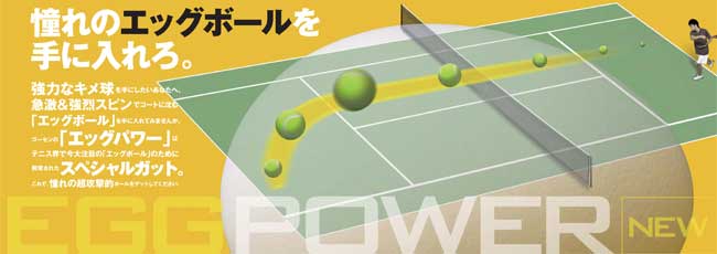 ゴーセン（GOSEN）ストリング エッグパワー17 EGGPOWER17 TS101