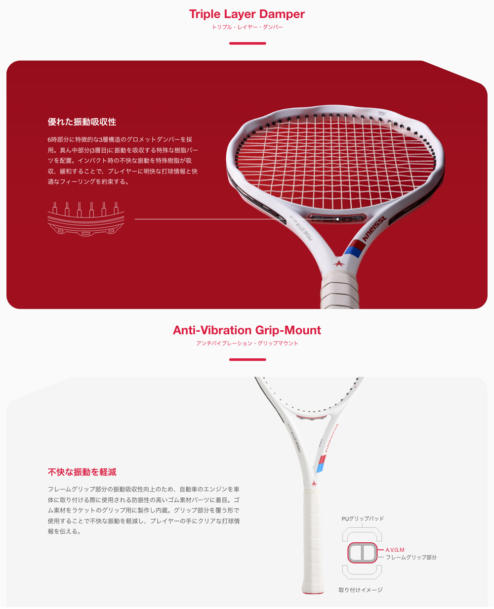 クナイスル(KNEISSL) 硬式テニスラケット プライムスター ブラック