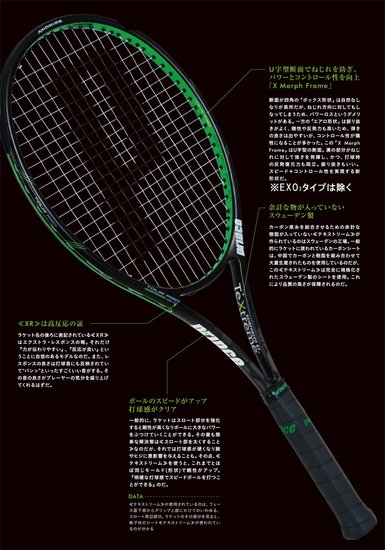 TeXtreme(テキストリーム)シリーズ | テニスショップLAFINO