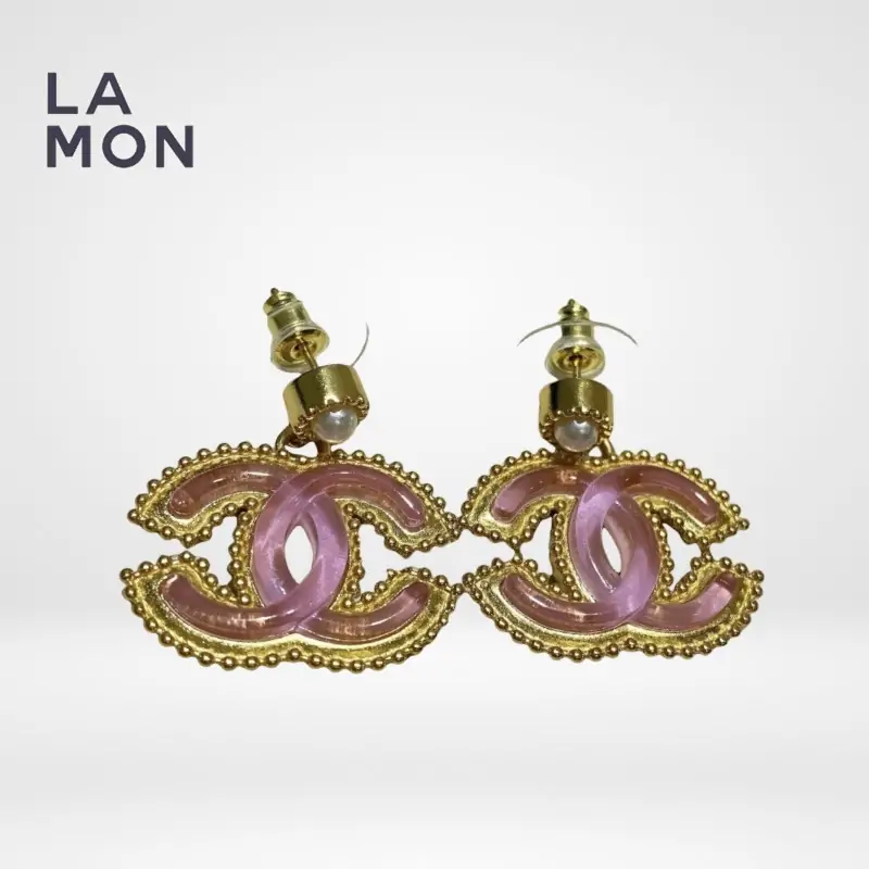 シャネル ピアス CHANEL EARRING AB5737 ココマーク メタル ストラス