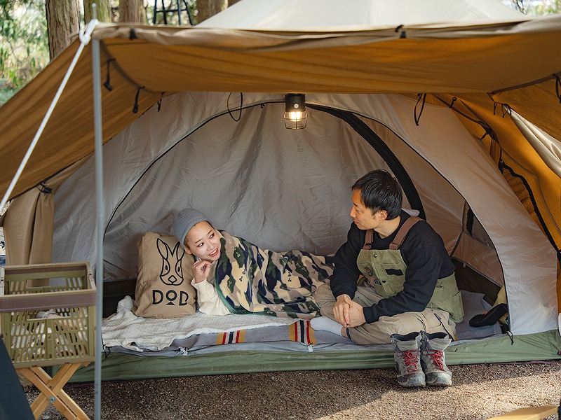 DODから“二人で使いやすい”ガルテントが登場！親子やカップルでゆとり